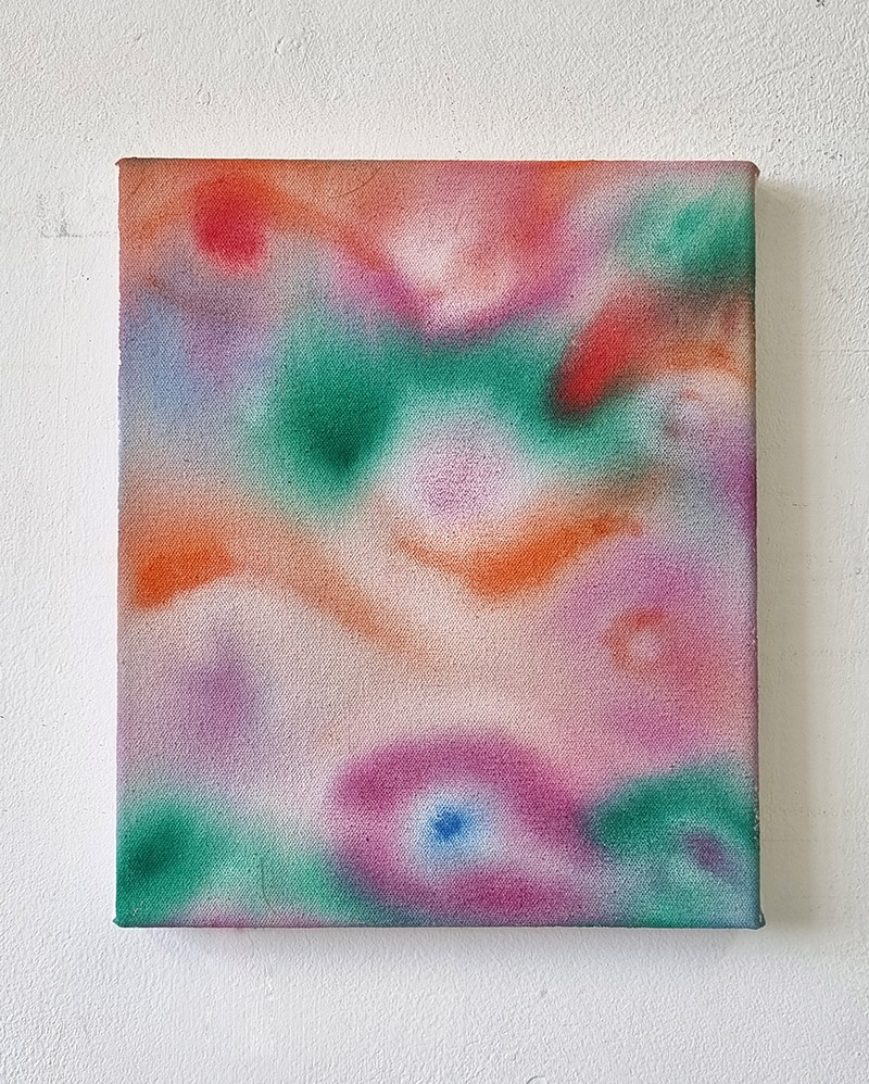 11 Eyed Blue - 30 x 25
